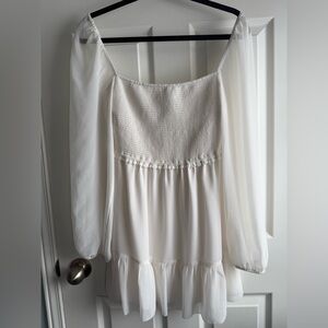White Wilfred Tempest Mini Dress